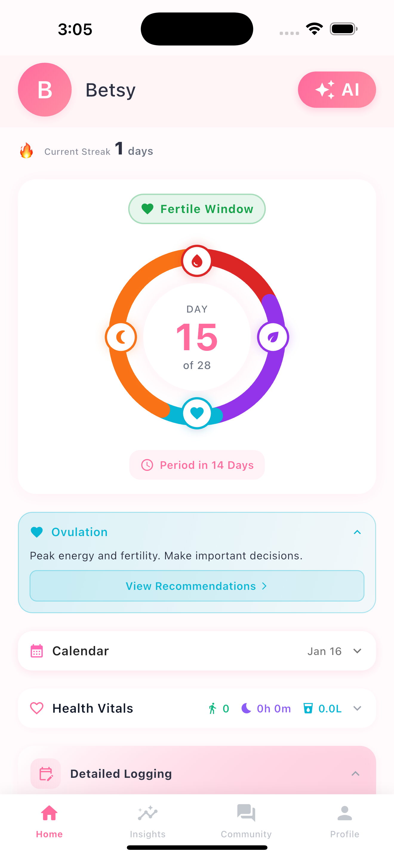 Wamiga App Interface